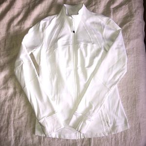Lululemon white athletic jacket